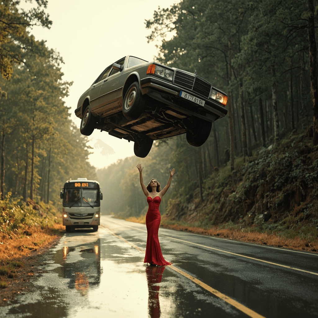 AI-generated creative photorealistic imagery for visual content marketing