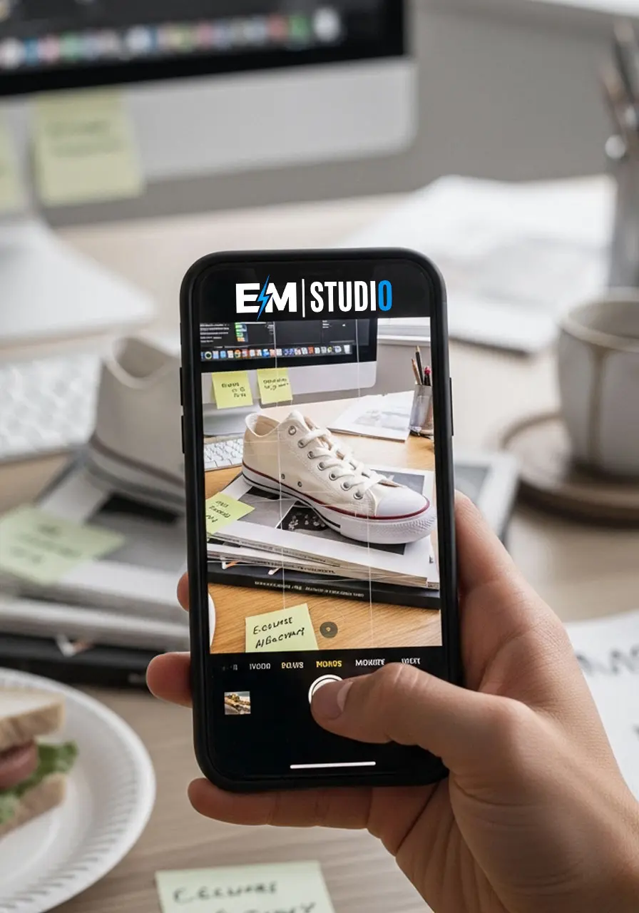 Image of a red dress on white background